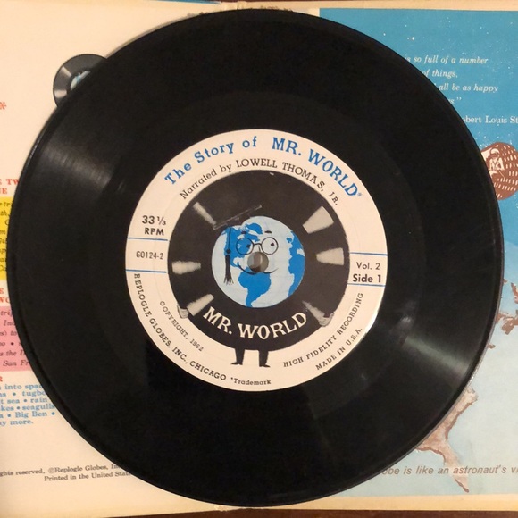 ***Free*** The Story Of Mr. World 7" Double Vinyl Lp Set '62 - Picture 10 of 12